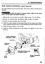 Предварительный просмотр 45 страницы Honda HRC216 Owner'S Manual