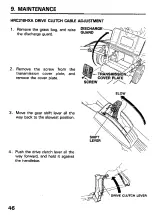 Предварительный просмотр 48 страницы Honda HRC216 Owner'S Manual