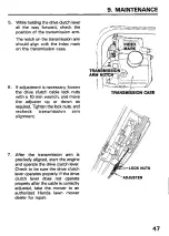 Предварительный просмотр 49 страницы Honda HRC216 Owner'S Manual