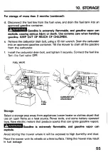 Preview for 57 page of Honda HRC216 Owner'S Manual