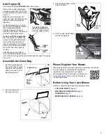 Preview for 5 page of Honda HRC216HDA Owner'S Manual