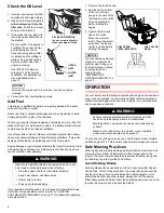 Preview for 8 page of Honda HRC216HDA Owner'S Manual