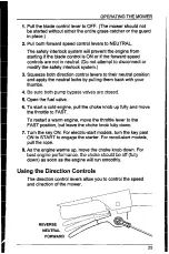 Preview for 33 page of Honda HRC7018 Owner'S Manual