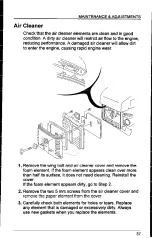 Preview for 45 page of Honda HRC7018 Owner'S Manual