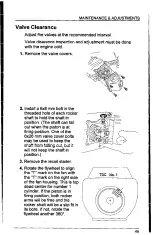 Preview for 53 page of Honda HRC7018 Owner'S Manual