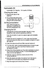 Preview for 57 page of Honda HRC7018 Owner'S Manual