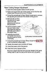 Preview for 69 page of Honda HRC7018 Owner'S Manual