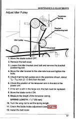 Preview for 75 page of Honda HRC7018 Owner'S Manual