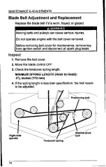 Preview for 78 page of Honda HRC7018 Owner'S Manual