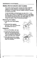 Preview for 82 page of Honda HRC7018 Owner'S Manual