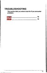 Preview for 85 page of Honda HRC7018 Owner'S Manual