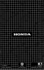 Preview for 101 page of Honda HRC7018 Owner'S Manual