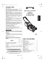 Preview for 15 page of Honda HRD536C Owner'S Manual