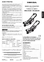 Preview for 19 page of Honda HRG416XB Owner'S Manual