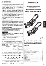 Preview for 37 page of Honda HRG416XB Owner'S Manual