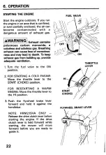 Preview for 24 page of Honda HRM21PVA Owner'S Manual