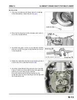 Предварительный просмотр 136 страницы Honda HRN216 Series Manual