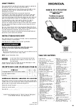 Preview for 19 page of Honda HRN536C Operator'S Manual