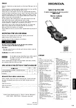 Preview for 109 page of Honda HRN536C Operator'S Manual