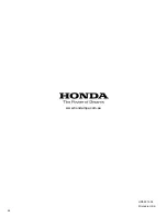 Preview for 24 page of Honda HRR216PKUA Owner'S Manual