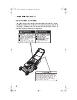 Preview for 8 page of Honda HRR216TKA Harmony II Owner'S Manual