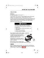 Preview for 37 page of Honda HRR216TKA Harmony II Owner'S Manual