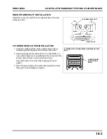 Preview for 112 page of Honda HRR216VKA K10 Manual