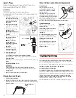 Preview for 14 page of Honda HRR216VKUA Owner'S Manual