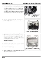 Preview for 29 page of Honda HRS216PKA Manual