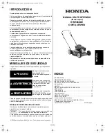 Preview for 33 page of Honda HRS536SDE Owner'S Manual