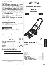 Preview for 65 page of Honda HRX 476 VYE Owner'S Manual