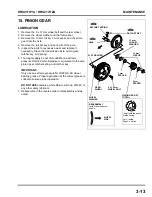 Предварительный просмотр 48 страницы Honda HRX217K6HYA Manual