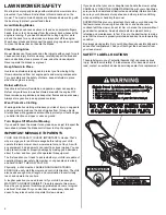 Preview for 2 page of Honda HRX217VKA Owner'S Manual