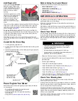 Preview for 4 page of Honda HRX217VYAA Owner'S Manual