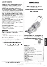 Preview for 65 page of Honda HRX476XB Owner'S Manual