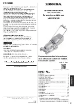 Preview for 81 page of Honda HRX476XB Owner'S Manual