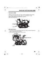 Preview for 91 page of Honda HS1336i Owner'S Manual