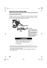 Предварительный просмотр 94 страницы Honda HS1336i Owner'S Manual