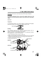 Preview for 40 page of Honda HS1810Z Owner'S Manual