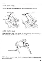 Предварительный просмотр 10 страницы Honda HS521 Owner'S Manual