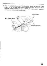 Предварительный просмотр 34 страницы Honda HS521 Owner'S Manual