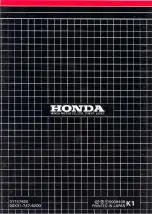 Предварительный просмотр 42 страницы Honda HS521 Owner'S Manual