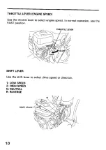 Предварительный просмотр 11 страницы Honda HS522 Owner'S Manual