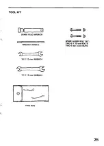 Предварительный просмотр 26 страницы Honda HS522 Owner'S Manual