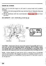 Предварительный просмотр 27 страницы Honda HS522 Owner'S Manual