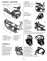 Предварительный просмотр 4 страницы Honda HS550E Owner'S Manual