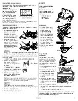 Предварительный просмотр 9 страницы Honda HS550E Owner'S Manual