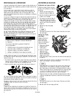 Предварительный просмотр 22 страницы Honda HS550E Owner'S Manual