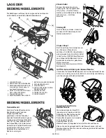 Предварительный просмотр 46 страницы Honda HS550E Owner'S Manual