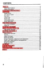 Предварительный просмотр 3 страницы Honda HS621 Owner'S Manual